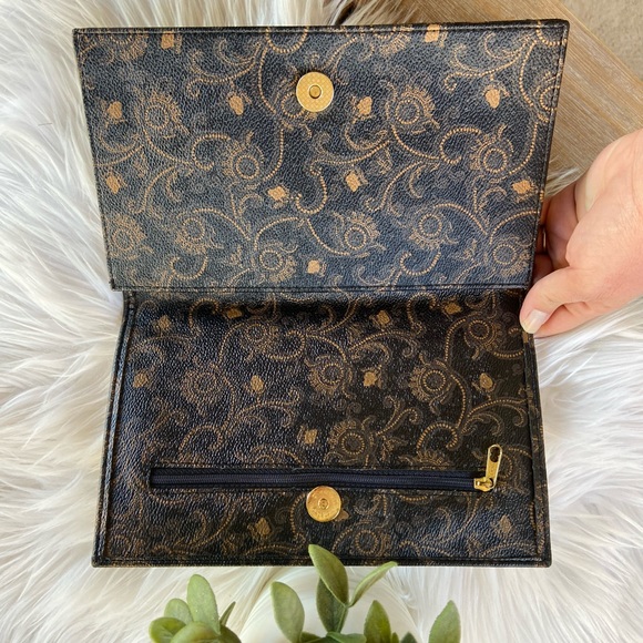 Trussardi Brown Clutch and Coin Purse - Picture 2 of 11